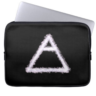 Funda Para Portátil Símbolo de alquimia de elemento de aire de brisa