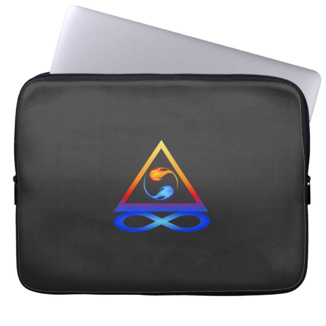 Funda Para Portátil Símbolo de amor (Frente)