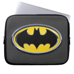 Funda Para Portátil Símbolo de Batman   Logotipo clásico