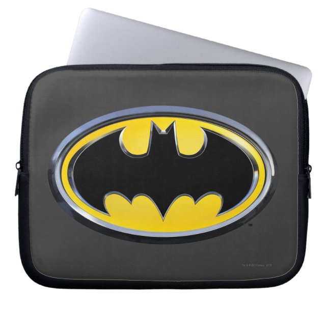 Funda Para Portátil Símbolo de Batman | Logotipo clásico (Frente)