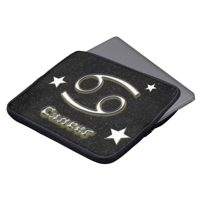 Funda Para Portátil Símbolo de cáncer (Superior anverso)
