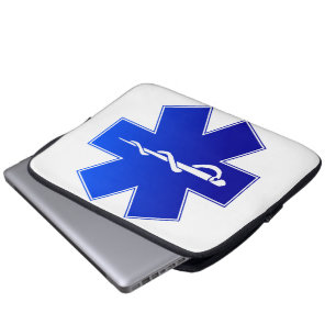 Funda Para Portátil Símbolo de EMS médico