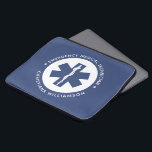 Funda Para Portátil Símbolo de EMT personalizado Técnico Médico de Eme<br><div class="desc">Personalizado Simbol EMT Regalos de Técnico Médico de Emergencia!</div>