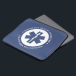 Funda Para Portátil Símbolo de EMT personalizado Técnico Médico de Eme<br><div class="desc">Personalizado Simbol EMT Regalos de Técnico Médico de Emergencia!</div>