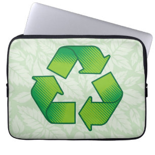 Funda Para Portátil Símbolo de reciclaje