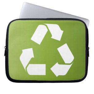 FUNDA PARA PORTÁTIL SÍMBOLO DE RECICLAJE