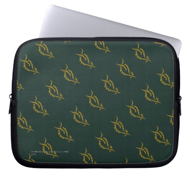 Funda Para Portátil Símbolo floral TAURIEL™ (Frente)