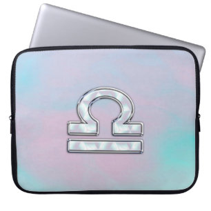 Funda Para Portátil Símbolo libio madre de estilo perla