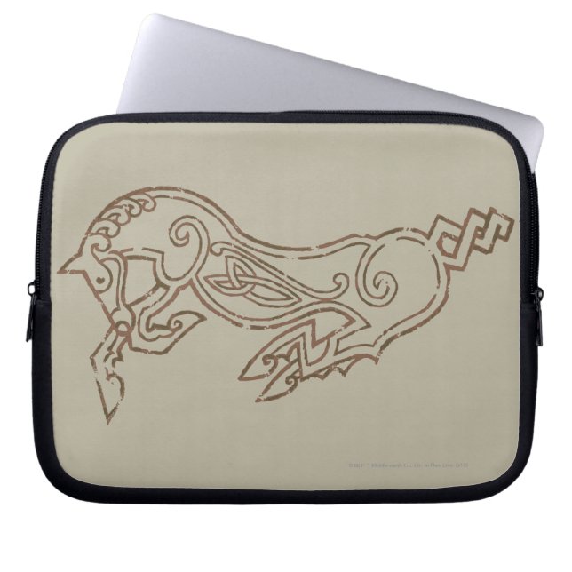 Funda Para Portátil Símbolo Rohan (Frente)