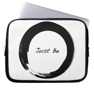 Funda Para Portátil Símbolo zen con "Just Be"