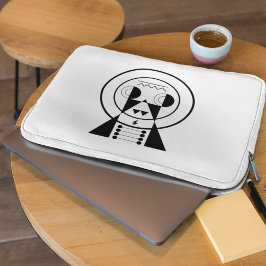 Funda Para Portátil Símbolo zodiaco de Ushi - Ox geométrico