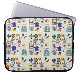 Funda Para Portátil Símbolos de Francia