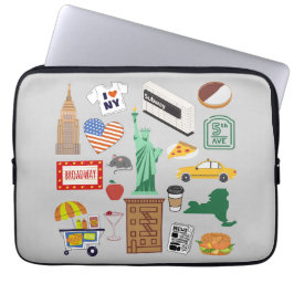 Funda Para Portátil Símbolos de Nueva York