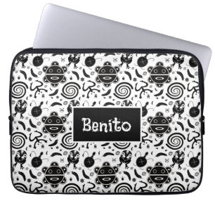 Funda Para Portátil Símbolos taínos cultura de Puerto Rico