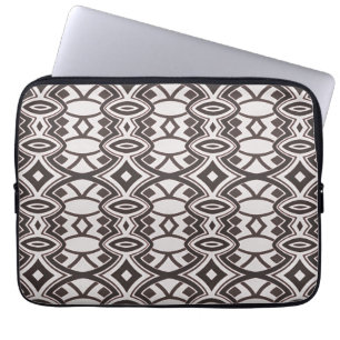 Funda Para Portátil Simetría de diamante y óvalo chic