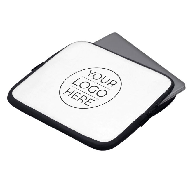 Funda Para Portátil Simple Agrega tu Logo Empresa (Superior anverso)