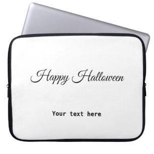 Funda Para Portátil simple minimal elegante feliz halloween personaliz