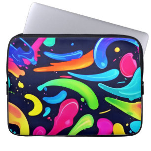 Funda Para Portátil Sinfonía de Color: Un Festín Visual
