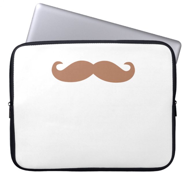 Funda Para Portátil single mustache (Frente)