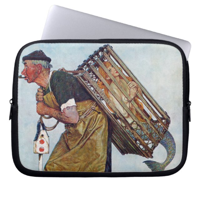 Funda Para Portátil Sirena (Frente)