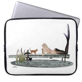 Funda Para Portátil Sirena En Bote Dock Portátil Sleeve