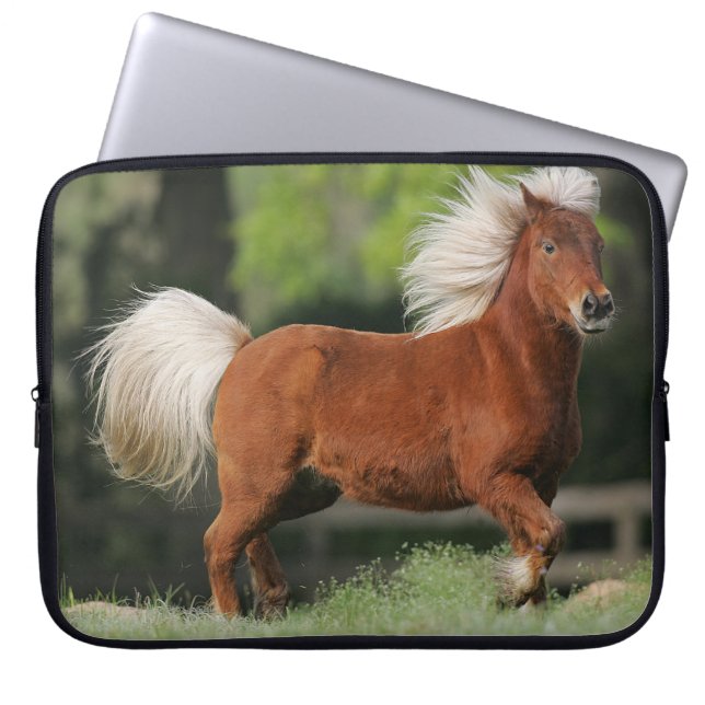 Funda Para Portátil Situación miniatura del caballo (Frente)