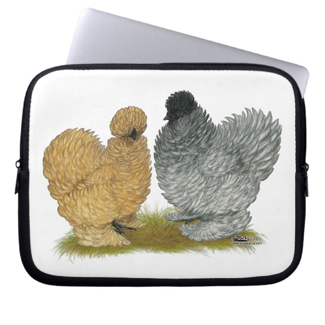 Funda Para Portátil Sizzle Chickens (Frente)