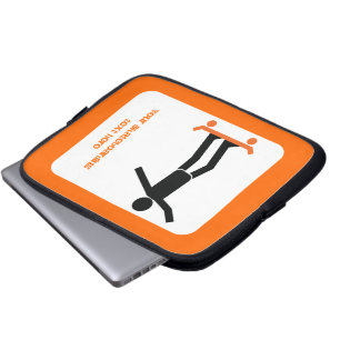 Funda Para Portátil Skateboarder en su personalizado de patineta