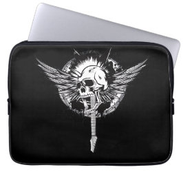 FUNDA PARA PORTÁTIL SKULL ROCK