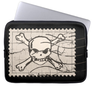Funda Para Portátil Skull Stamp