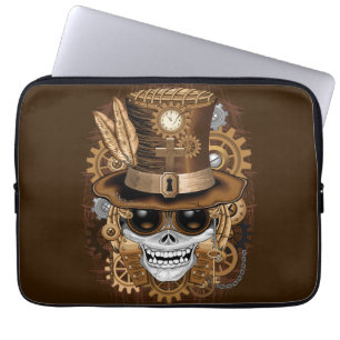 Funda Para Portátil Skull Steampunk Voodoo Retro Machine