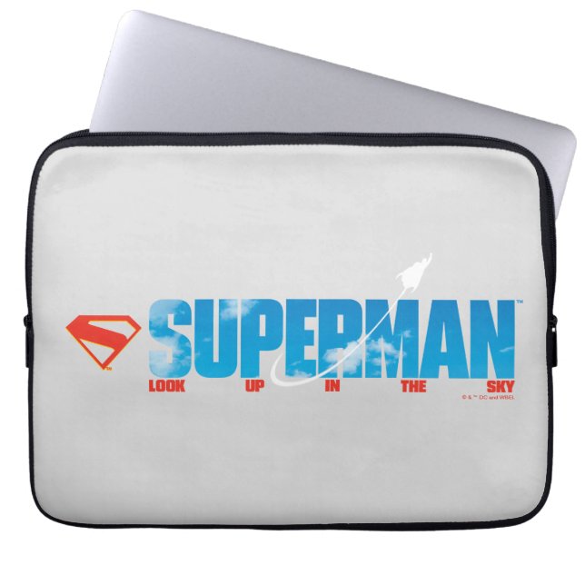 Funda Para Portátil Skybound Superman Silhouette (Frente)
