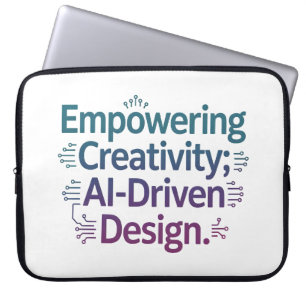 Funda Para Portátil Sleeve de la Revolución del Diseño de AI - Poder C