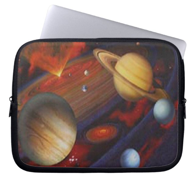 Funda Para Portátil Sleeve de portátil espacial (Frente)