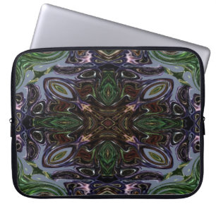 Funda Para Portátil Sleeve-Diseño de Emprendedores de Jewel Esmeralda