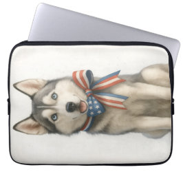 Funda Para Portátil Sleeve para portátiles Siberian Husky