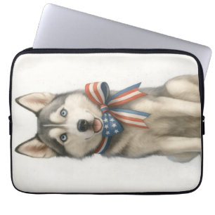 Funda Para Portátil Sleeve para portátiles Siberian Husky