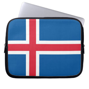 Funda Para Portátil Sleeve portátil con bandera de Islandia