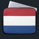 Funda Para Portátil Sleeve portátil con bandera de los Países Bajos<br><div class="desc">Añada un toque de orgullo holandés a sus accesorios de tecnología con nuestra exclusiva funda de portátil con la bandera de los Países Bajos. Diseñado con meticulosa atención a los detalles, esta funda para portátil es más que un simple funda protector; es una celebración de la cultura holandesa y una...</div>