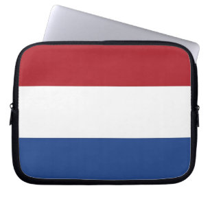 Funda Para Portátil Sleeve portátil con bandera de los Países Bajos