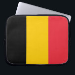 Funda Para Portátil Sleeve portátil de bandera belga<br><div class="desc">Añada un toque elegante a sus accesorios tecnológicos con nuestra exclusiva funda para portátiles con la bandera de Bélgica. Diseñado con meticulosa atención a los detalles, esta funda para portátil es más que un simple funda protector; es una celebración de la rica herencia y orgullo cultural de Bélgica. El diseño...</div>