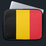 Funda Para Portátil Sleeve portátil de bandera belga<br><div class="desc">Añada un toque elegante a sus accesorios tecnológicos con nuestra exclusiva funda para portátiles con la bandera de Bélgica. Diseñado con meticulosa atención a los detalles, esta funda para portátil es más que un simple funda protector; es una celebración de la rica herencia y orgullo cultural de Bélgica. El diseño...</div>