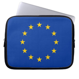 Funda Para Portátil Sleeve portátil de bandera europea