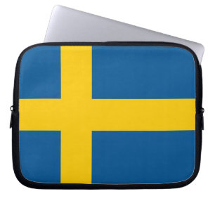 Funda Para Portátil Sleeve portátil de bandera sueca