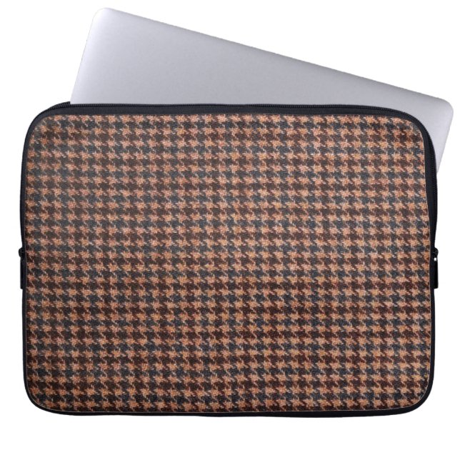 Funda Para Portátil Sleeve: Tweed Tweed Fabric (Frente)