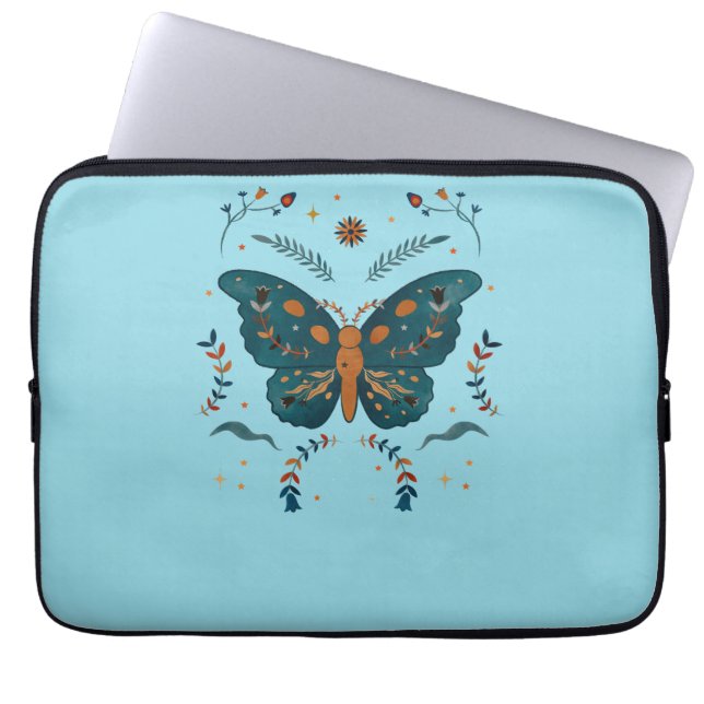 Funda Para Portátil Slim Butterfly (Frente)