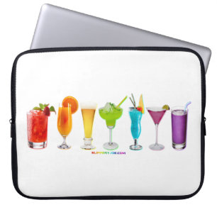 Funda Para Portátil SlipperyJoe's aplaude cócteles alcohólicos LGBTQIA