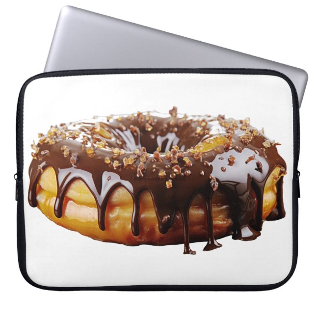 Funda Para Portátil SlipperyJoe's decadent donut covered thick glossy  (Frente)