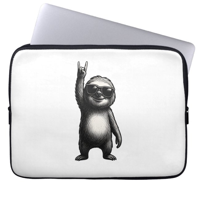 Funda Para Portátil Sloth Rocking Dance (Frente)