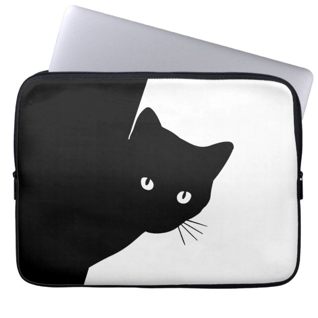 Funda Para Portátil Sly Black Cat (Frente)